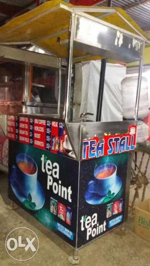 3 months old tea stall.