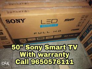 50" Sony LED Full HD Smart TV Box