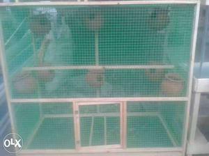 8 pot Wooden Cage(new)