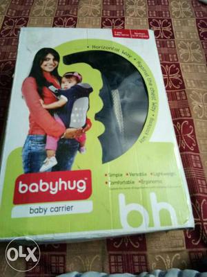 Babyhug baby carrier. only two times used.
