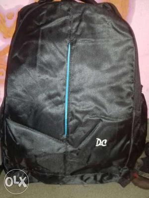 Black DC Backpack