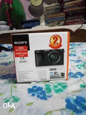 Dslr Sony A With One Lens Four Month Used