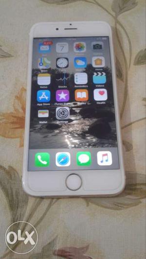 Iphone 6 64gb white and gold good condion 1 year