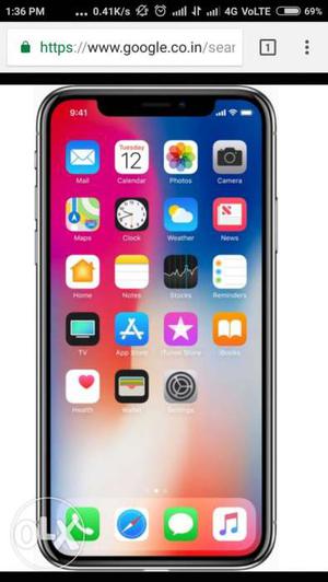 Iphone x brand new,64gb and 256gb