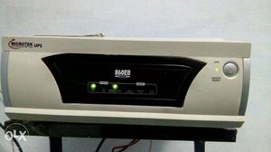 Microtek 860 EB inverter with battery n stand