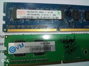 New 2 gb computer ram DDR Less used