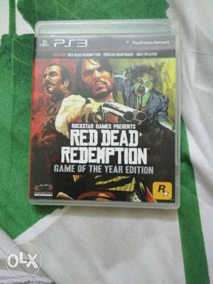 Red Dead Redemption PS3 Game Case