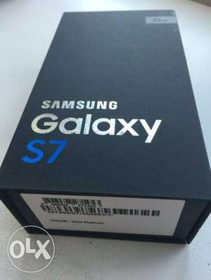 S7 box piece unopened with warranty