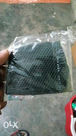 Black Textile In Clear mask