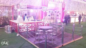 Cafe hut used for catering purpose