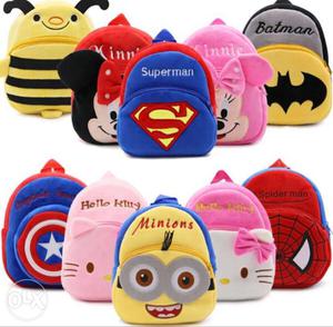 Cartoon Kids Bag No nego..