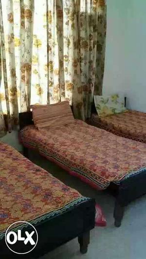 Execellent condition Wooden Single Bed and Matress