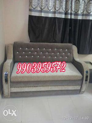 Gray Fabric Couch