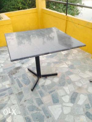 Marble table with a stand