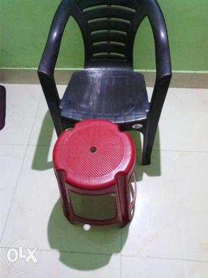 Plastic chair 4 months only