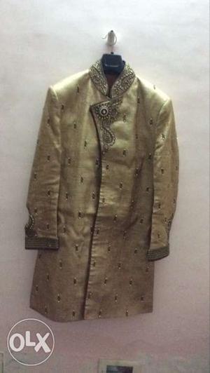 Sherwani dhoti and Jutti size 40