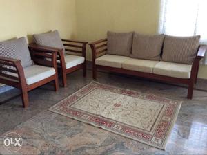Very elegant Made to order wooden sofa set (Dec ) GENTLY