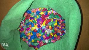 2.5 kg mixed stones. Coloured and plain. Small