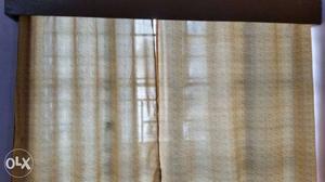 3 nos window curtains 60X47 inch