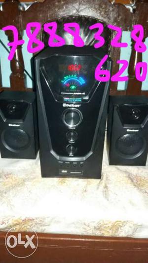 4 speaker and 1 attched with base a1 condition..