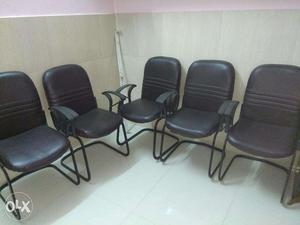 5 chair new condition.