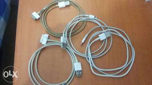 Apple lightning and 24pin original cable