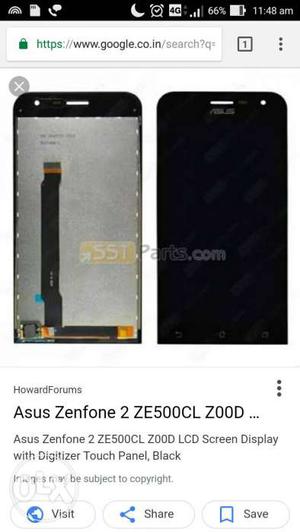 Asus ZenFone 5" display new