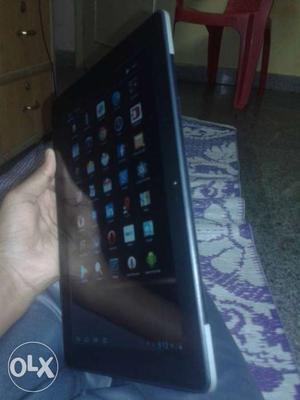 Awesome tablet just 9 months old it's 10 inch.