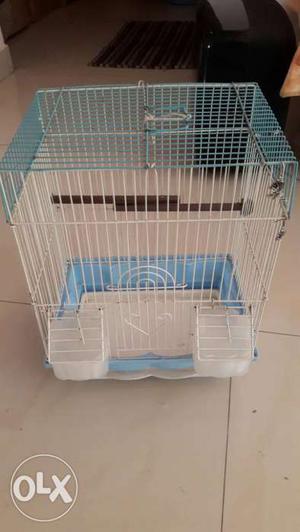 Bird cage. 8 months old. pick up from ecity