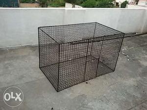 Cage made by heavy weld mess 4x3x3