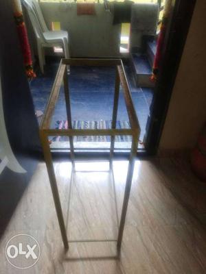 Fish tank stand iron table is good condition is