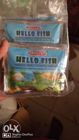 Hello Fish Plastic Packs
