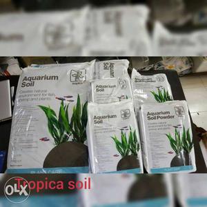 Imported soil for planted Aquarium, tropica available.