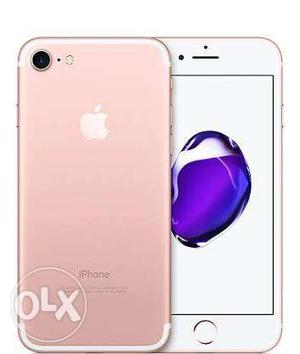 New iPhone 7 sealed 32 GB rose gold