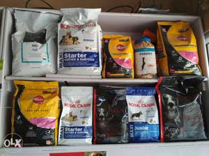 Pet Accessories & Dog feed available