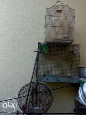 Rs.600/- Rs. and Rs.300 price of bird cage..