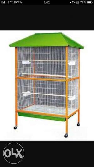 Specious big birds cage. like d picture except d