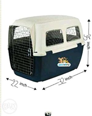 Super quality fibre flight dog crate as per IATA
