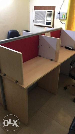 4 seater brand new Workstation on Immediate Sale.