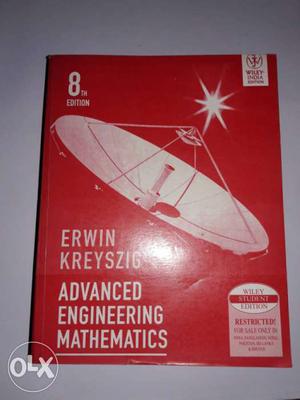 Advanced Engineering Mathematics By Erwin Kreyszig Book