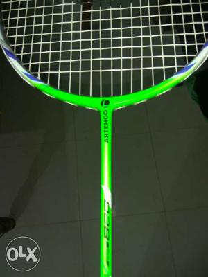 Badminton racquet decathalon artengo 820 with new guts 24