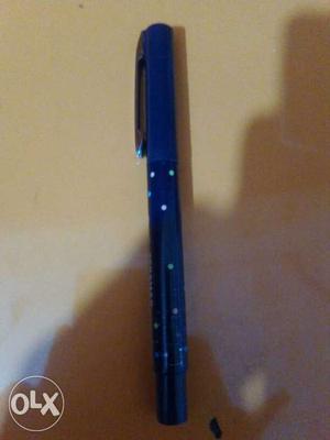 Blue And Black Pen With Cover