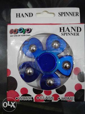 Blue Hand Spinner Package