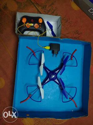 Blue Quadcopter