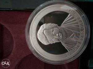 Dr Raj Kumar silver medallion coin by Quest net