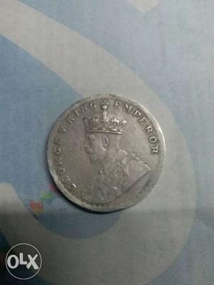 George V King Emperor Coin Rs 1