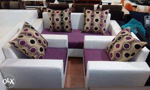 Great quality sofa set with cushion.