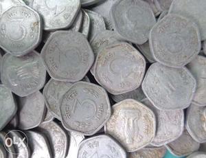 India 3 paise aluminium coin mixed lot of 10