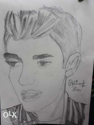 Justin Bieber IN hd drawing