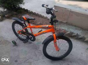 No used cycle..Branded Monster sports kids cycle. Orange And